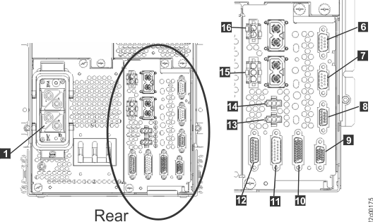 Rack power and cooling cables