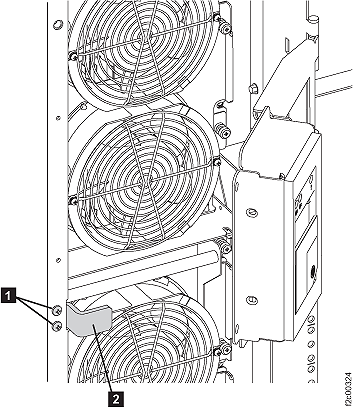 Rack and power operator panel UEPO door latch