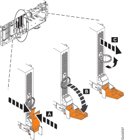 Removing the system processor voltage cards