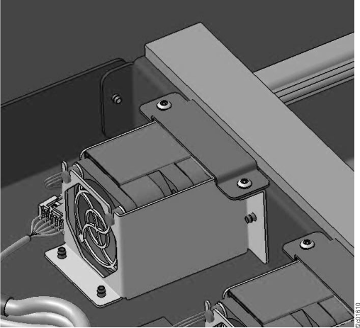 Ethernet switch tray fan