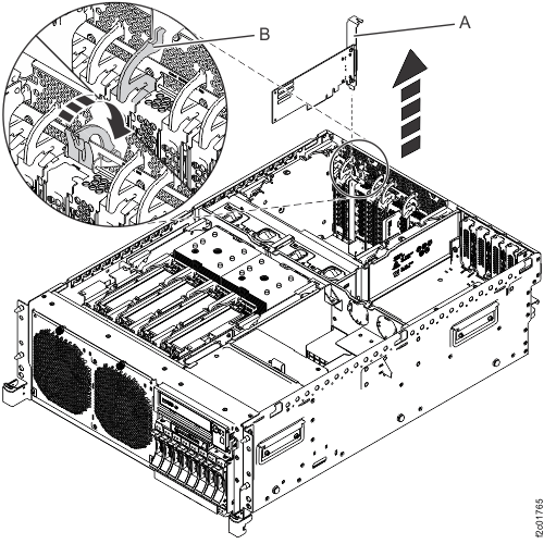 Removing a PCI adapter